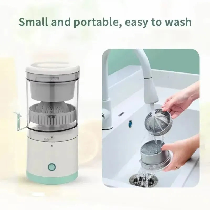 Wireless Juicer Automatic Orange Lemon Juicer USB Charge Juice Separator Portable Fruit Extractor Squeezer