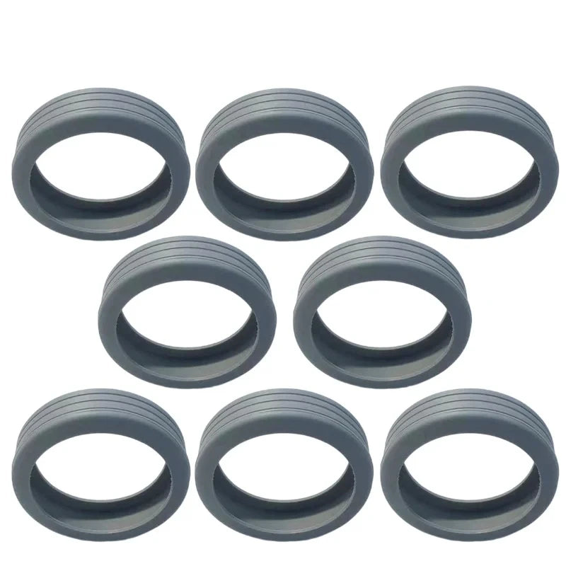 8PCS Luggage Wheels Protector Silicone Wheels Caster Shoes Reduce Noise Wheels Guard Cover Travel Luggage Suitcase Accessories