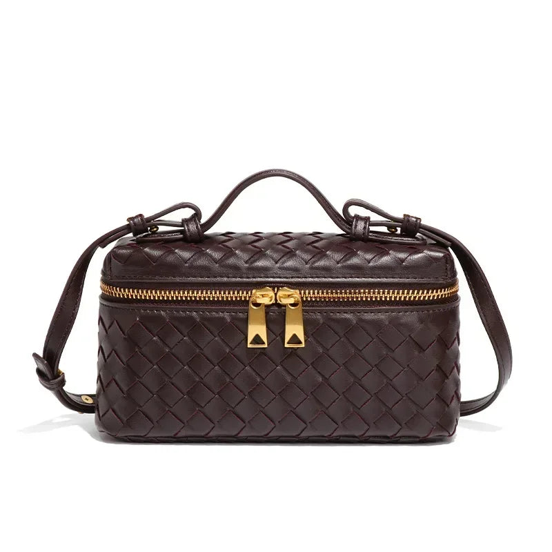 2025 Fashion All In One Woven Bag Ladies Handbag Crossbody Bag Essential For Casual Beach Play