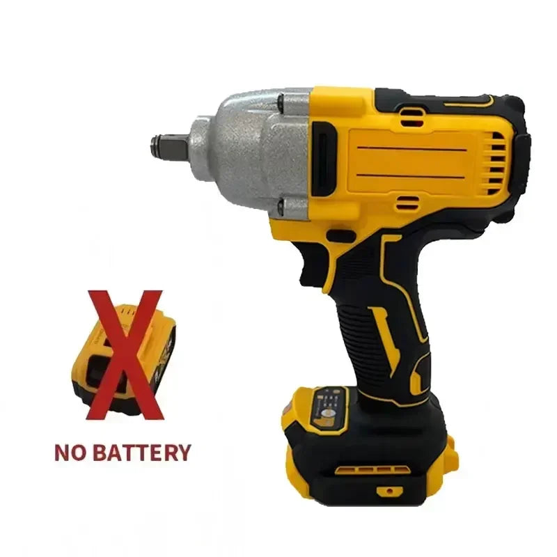 Fit Dewalt DCF892 812N.m Brushless Electric Wrench 1/2 Inch Cordless Impact Driver High Torque Three Speed Auto Repair Tools