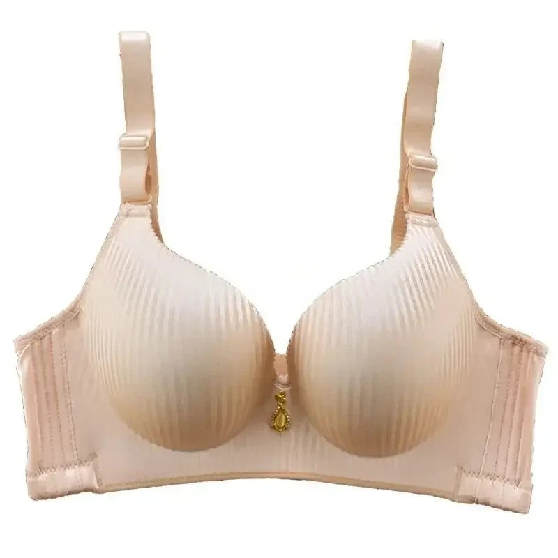 Sexy Wireless Push Up Bra No Steel Ring Seamless 8cm Thick Padded Lingerie for Women Comfort Adjustable Straps