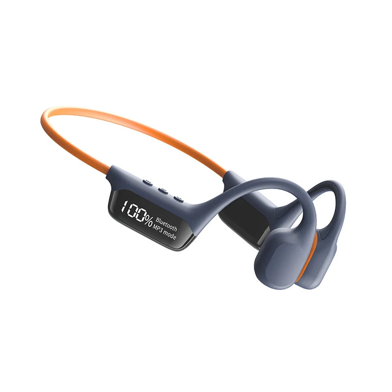 Bone Conduction Headphones Bluetooth 5.4 Wireless Earphones IPX8 Waterproof for Swimming Sports with 32G RAM Support MP3 Player