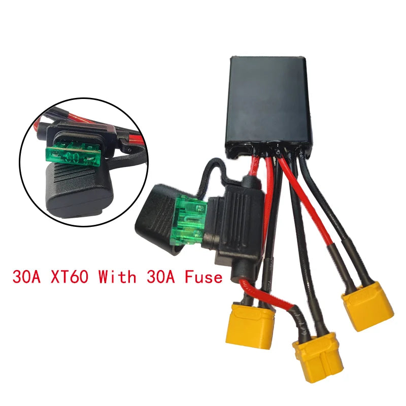 Ebike Dual Battery Discharge Converter Connection Adapter Switcher Balanced Discharge TOLL MOS Aluminum Substrate PCB
