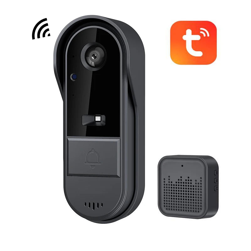 Tuya Smart Outdoor Wireless Doorbell Home Intercom System Smart Doorbell WiFi Smart Home Products Safety Protection