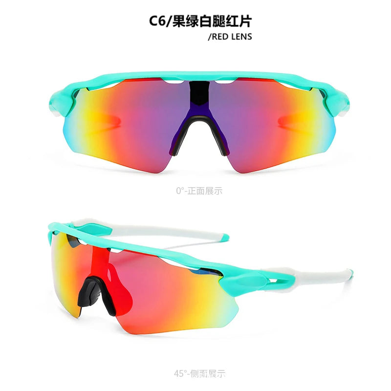 ZSMEYE RADAR EV 9208 Polarized Sunglasses for Men Outdoor Running with UV Protection and Trendy Frame
