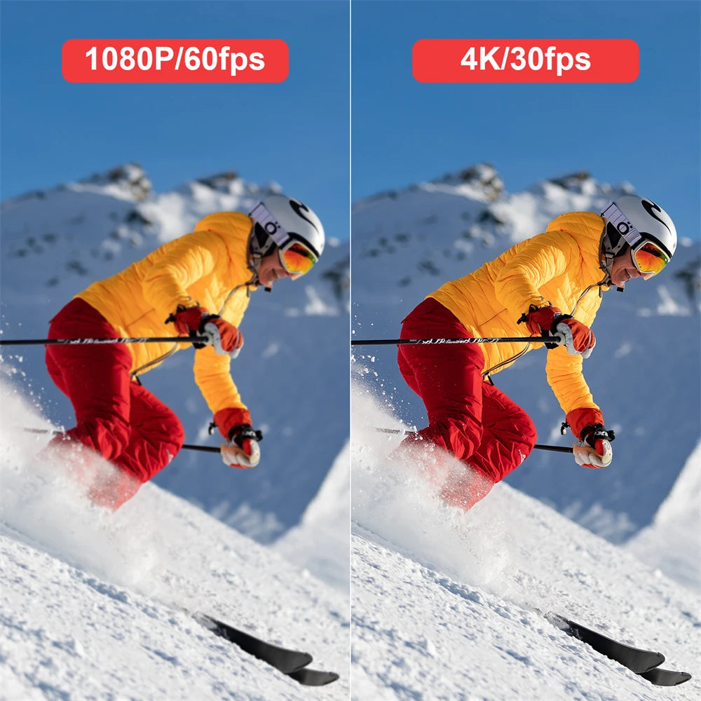 SJCAM C100 Plus Action Camera 4K 30M Waterproof 2.4G WiFi EIS for Sports and Outdoor Activities