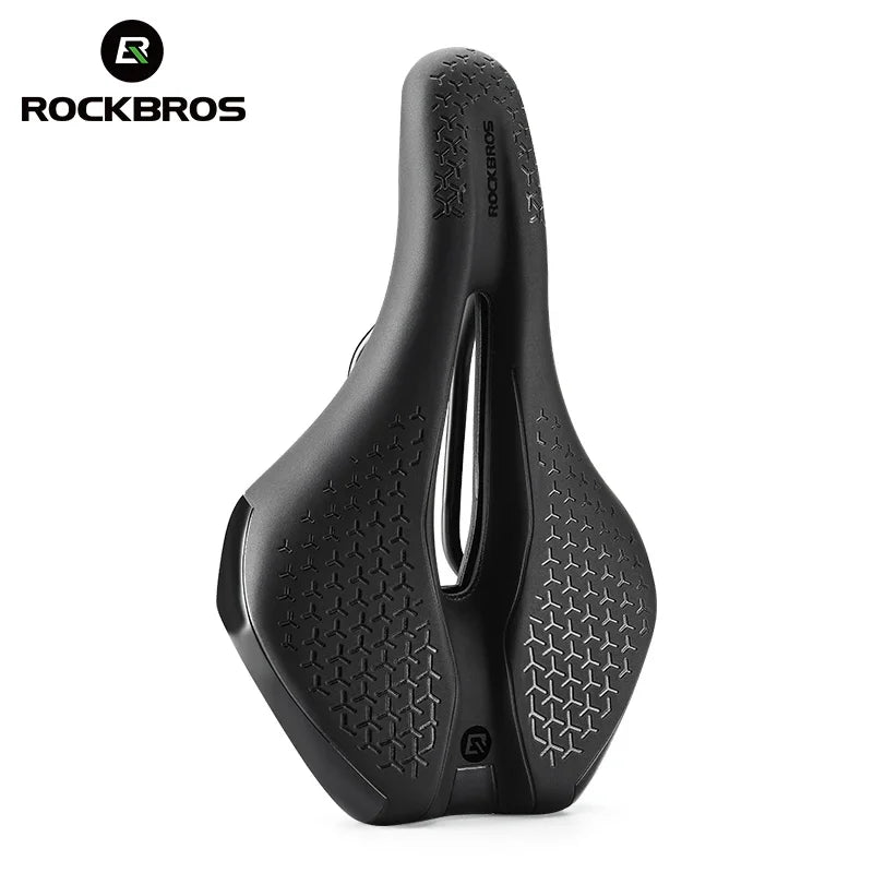 Rockbros MTB Road Bike Saddle PU Leather Cushion Breathable