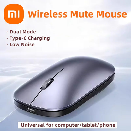 Xiaomi Wireless Mouse Type C Charging Silent Click Portable Ergonomic Lightweight Office Gaming Mouse