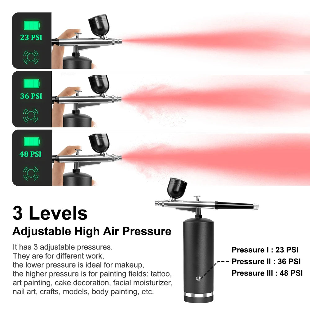 Airbrush With Compressor Mini Spray Gun For Painting Electric Paint Gun Airbrush Compressor