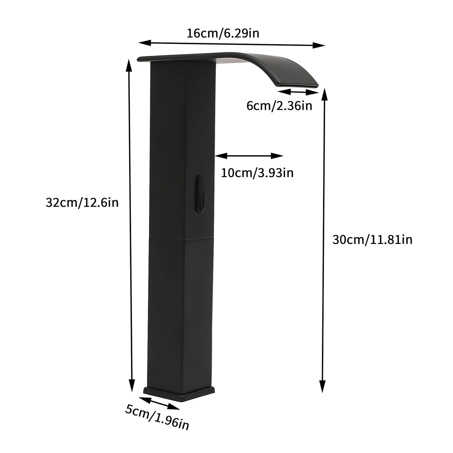 Automatic Sensor Tap Infrared Sensor Washbasin Tap Bathroom Single Lever Mixer Faucet Stainless Steel