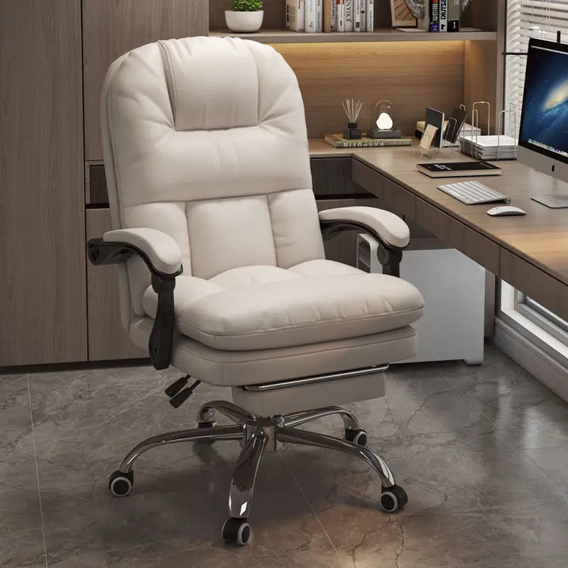 Computer Chair, Home, Comfortable, Reclining, Office Chair, Sedentary, Sofa, Boss, Study, Desk, Bedroom, Backrest, Chair
