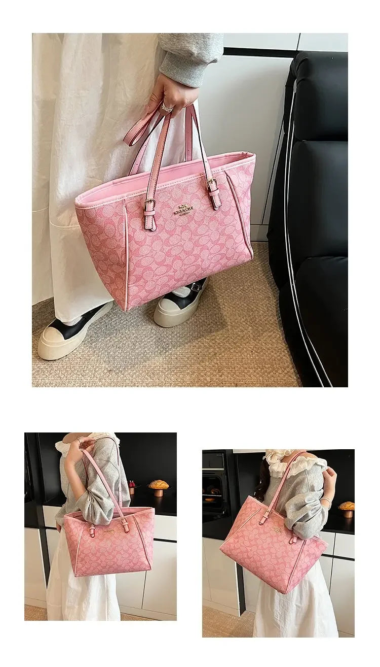 2025 Women's Tote Bag Ample Storage Stylish Single Shoulder Design Ultra Versatile for Effortless Commuting