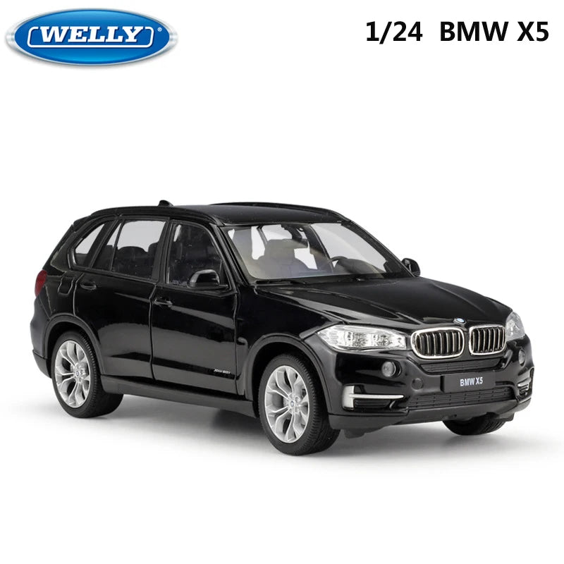 Welly BMW X5 Diecast SUV Educational Model Toy Car Gift