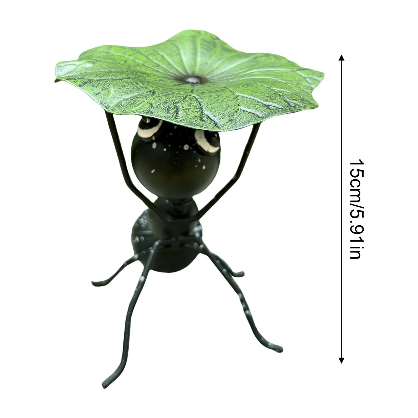 Ant Figurine Elegant Statue Iron Animal Insect Garden Sculpture for Porch Small Decorations