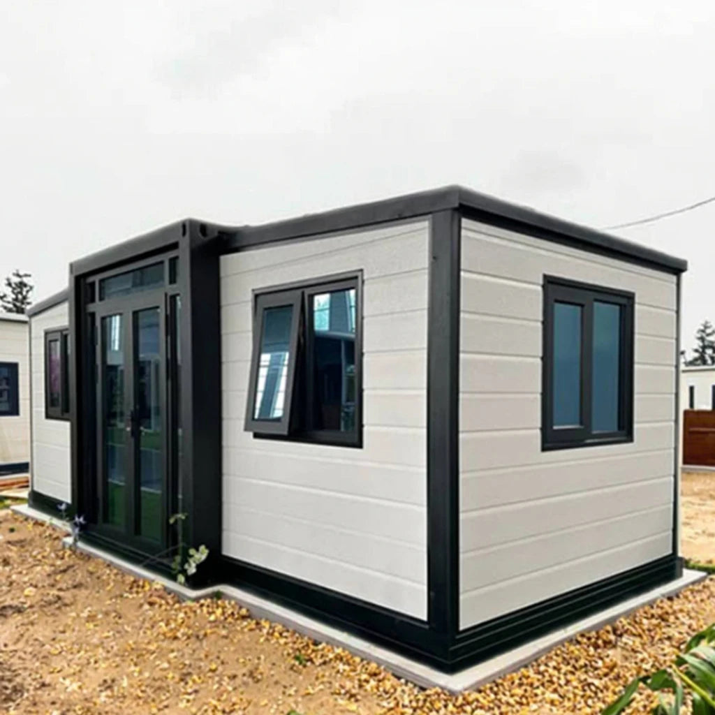 Mobile Villa Expandable Container 40ft Extendable 2 Story Container Home 3 Bedroom Tow Floor Container House Luxury