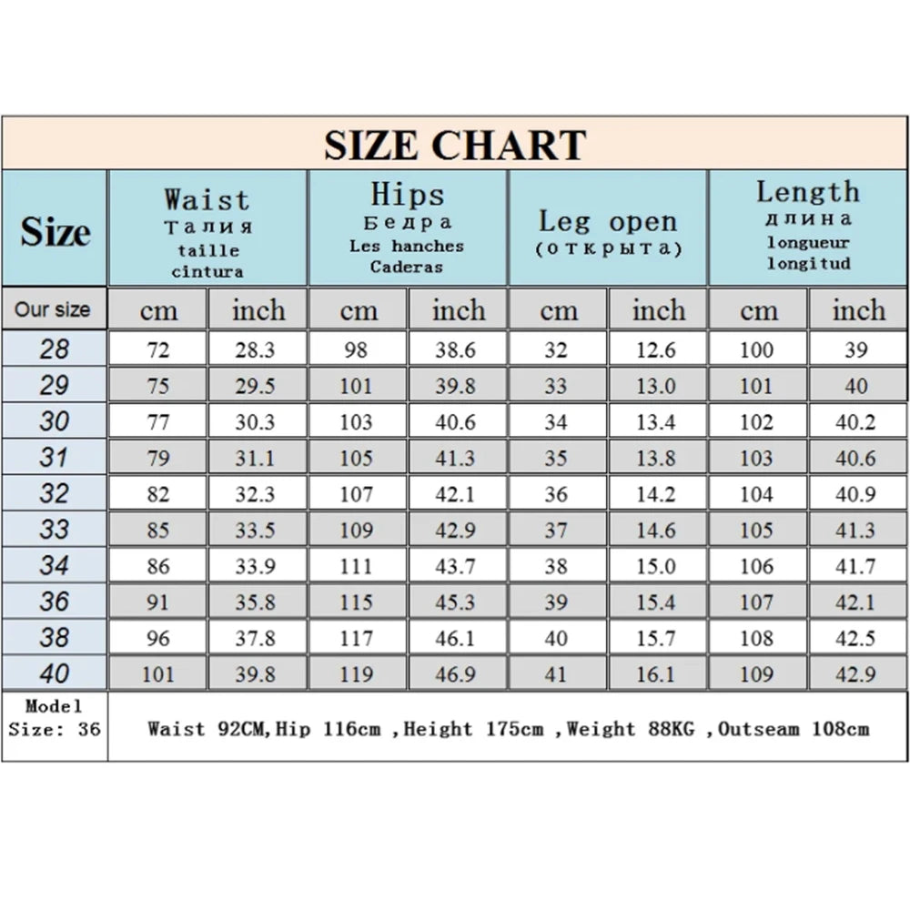 Wthinlee Spring Summer Business Jeans for Men Light Blue Casual Straight Stretch Fashion Classic Work Denim Trousers